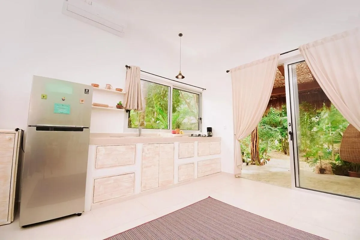 别墅 Casita Deva Stylish Mex Casita, Epic Rooftop Pool 图卢姆 墨西哥