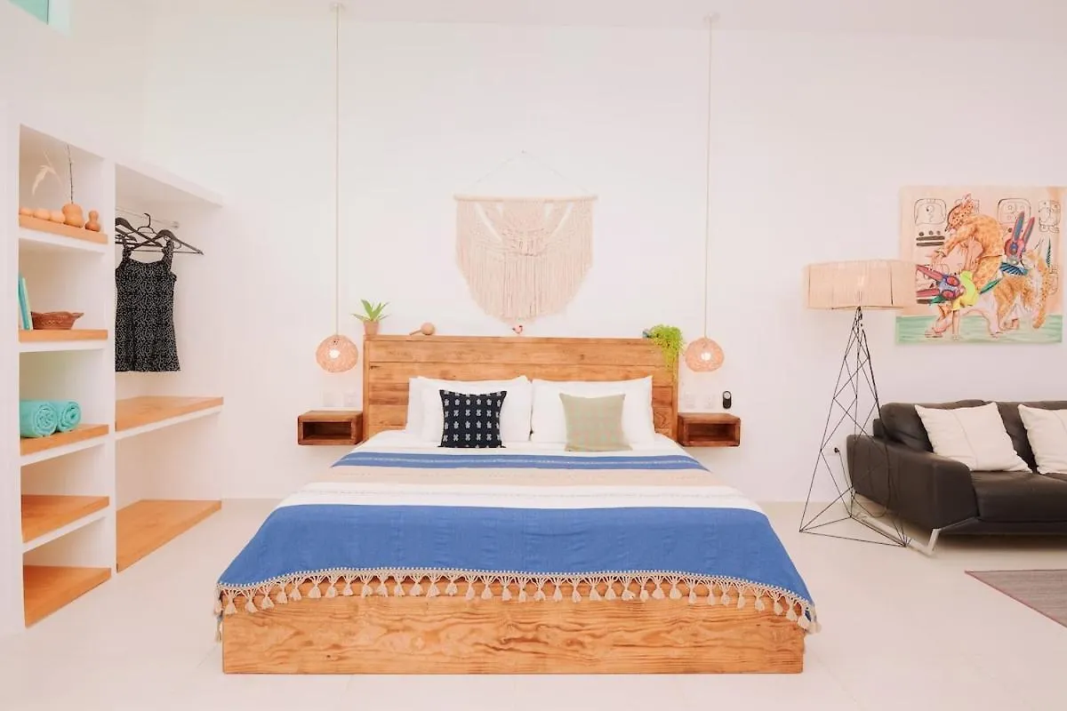 别墅 Casita Deva Stylish Mex Casita, Epic Rooftop Pool 图卢姆
