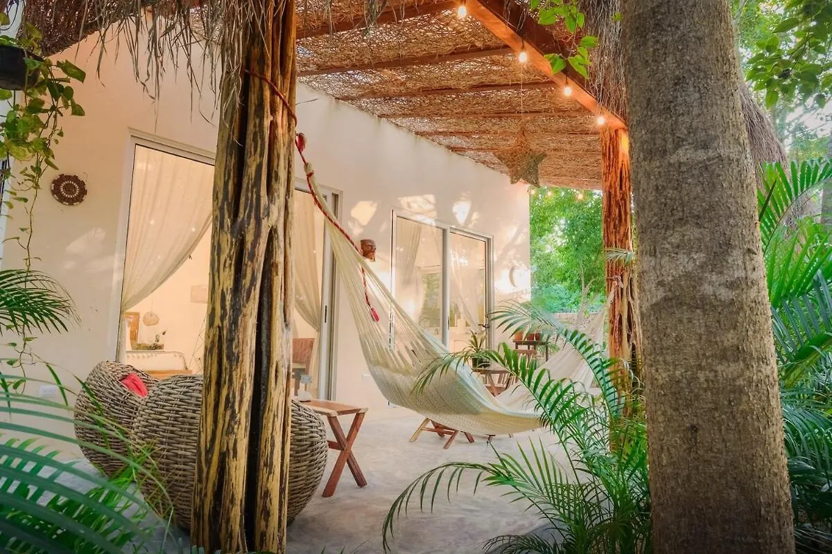 Casita Deva Stylish Mex Casita, Epic Rooftop Pool 图卢姆 0*,