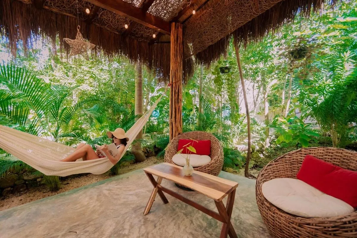 Casita Deva Stylish Mex Casita, Epic Rooftop Pool 图卢姆 别墅